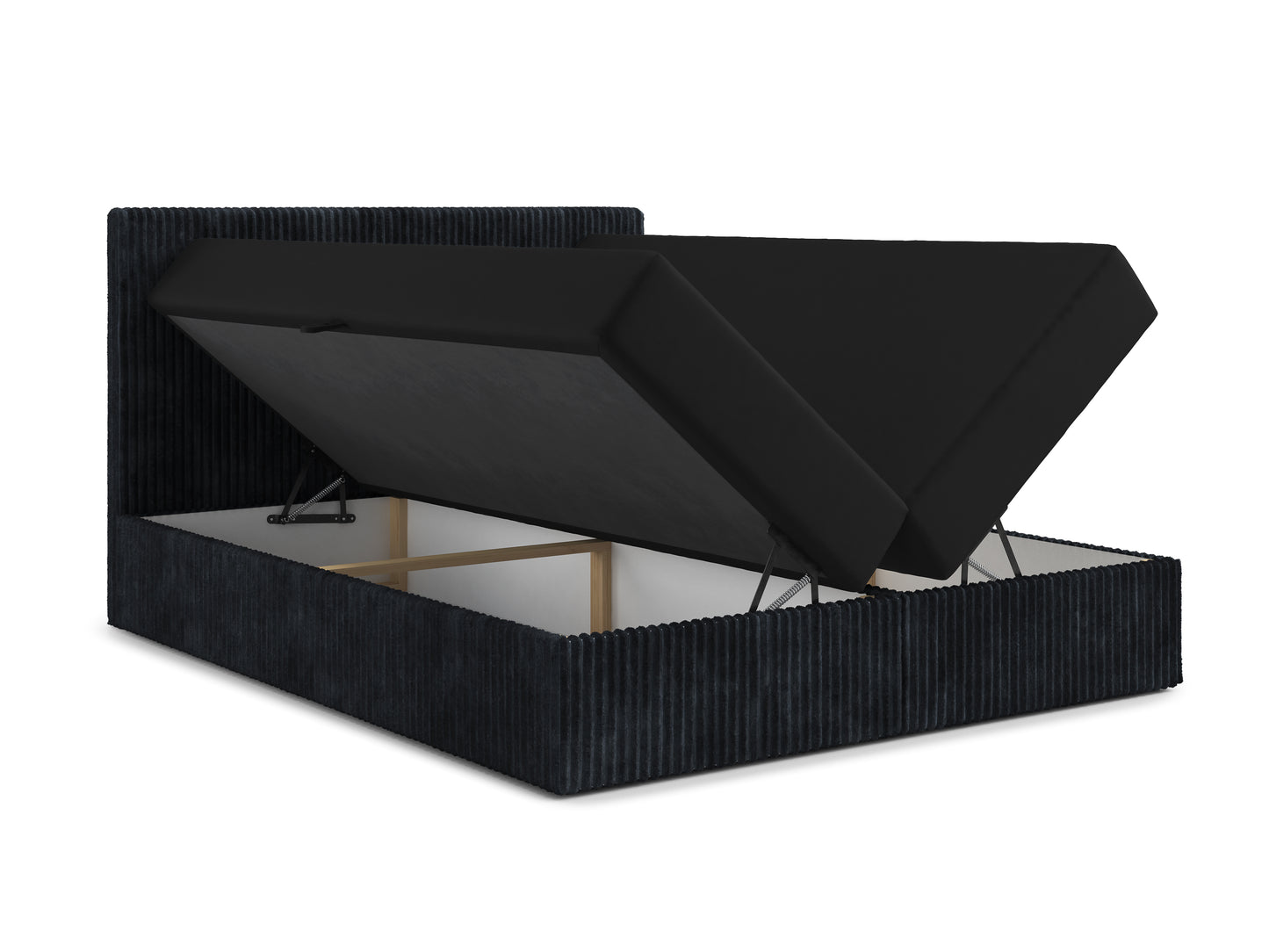 Łóżko Kontynentalne Tilia z topperem